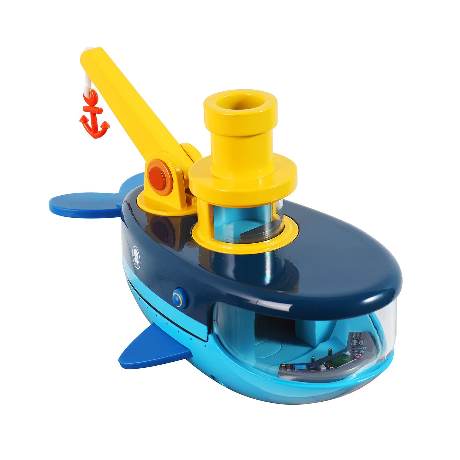Oct GUP C Compatible with Octonauts Toys, Metal Ship Octopod Castle Barnacles Kwazii Shellington Tweak Dashi Weight Children's Birthday Gifts
