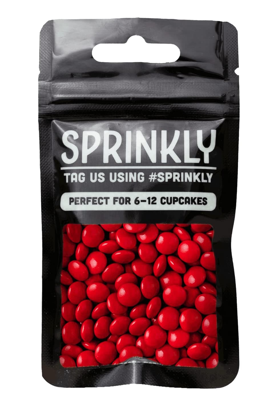 SPRINKLY - Mini Chocolate Beans - Red - 30g
