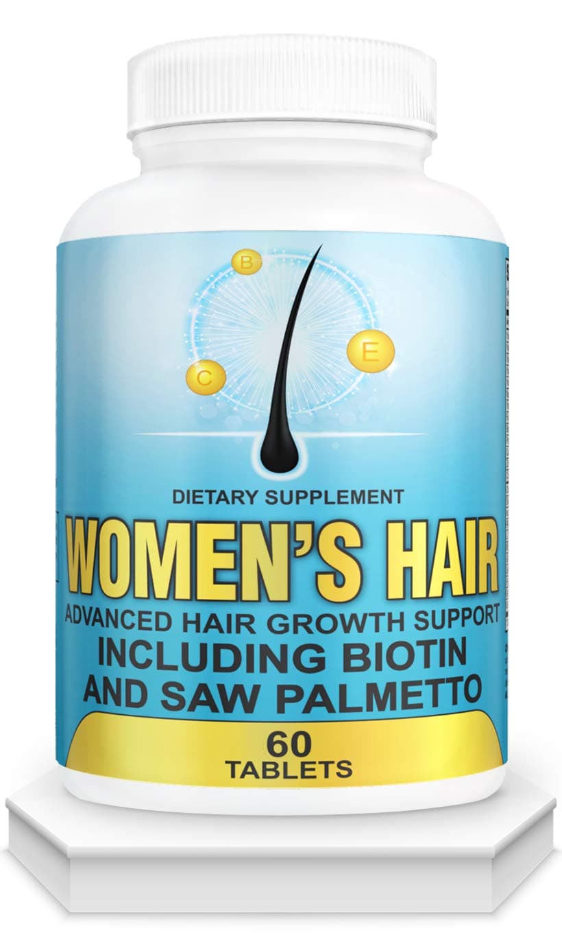New Hair- 19 Launch Special-Growth Vitamins for Women-Combats Long Hair Thinning for Healthy,Strong,Thick Hair Volume - Anti Hair Loss DHT Blocker Hair Growth Supplement for Perfect Hair. With Biotin.