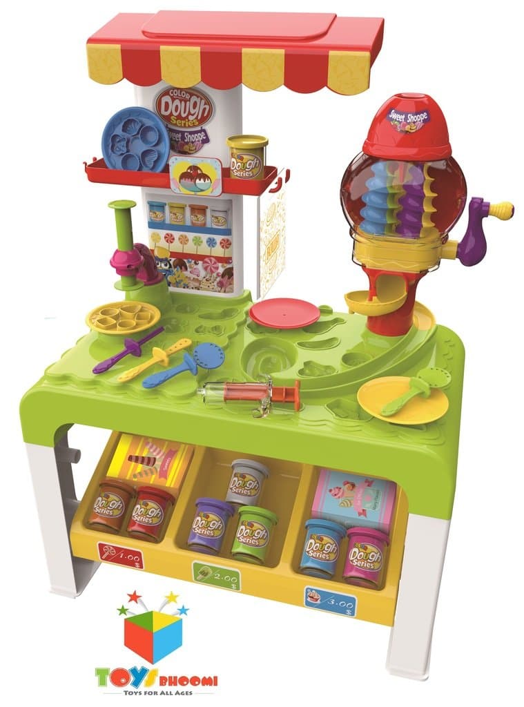 Toys Bhoomi Interactive Color Play Dough Sweet Shoppe DIY Cake & Ice Creams Making Set