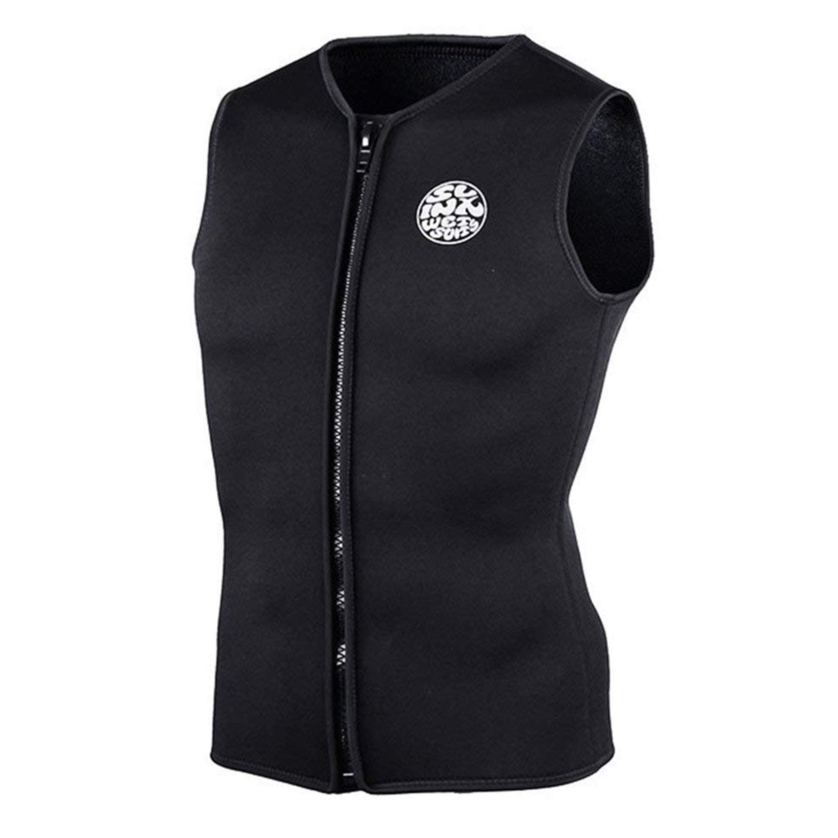 PAWHITS Wetsuit Top 3mm Neoprene Thermal Sleeveless Swimming Tops for Men Women Dive & Swim Vest for Scuba Diving Surfing Sailing Slimming Sauna