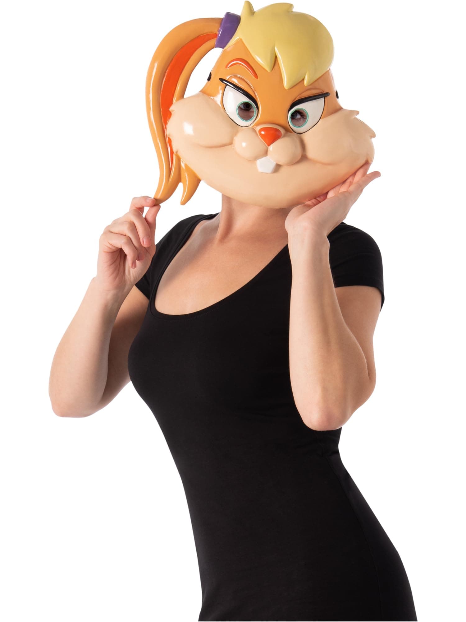 Rubies 202590NS Lola Bunny Mask, Men, Women, Boys Girls, Grey, NS Halloween, World Book Day