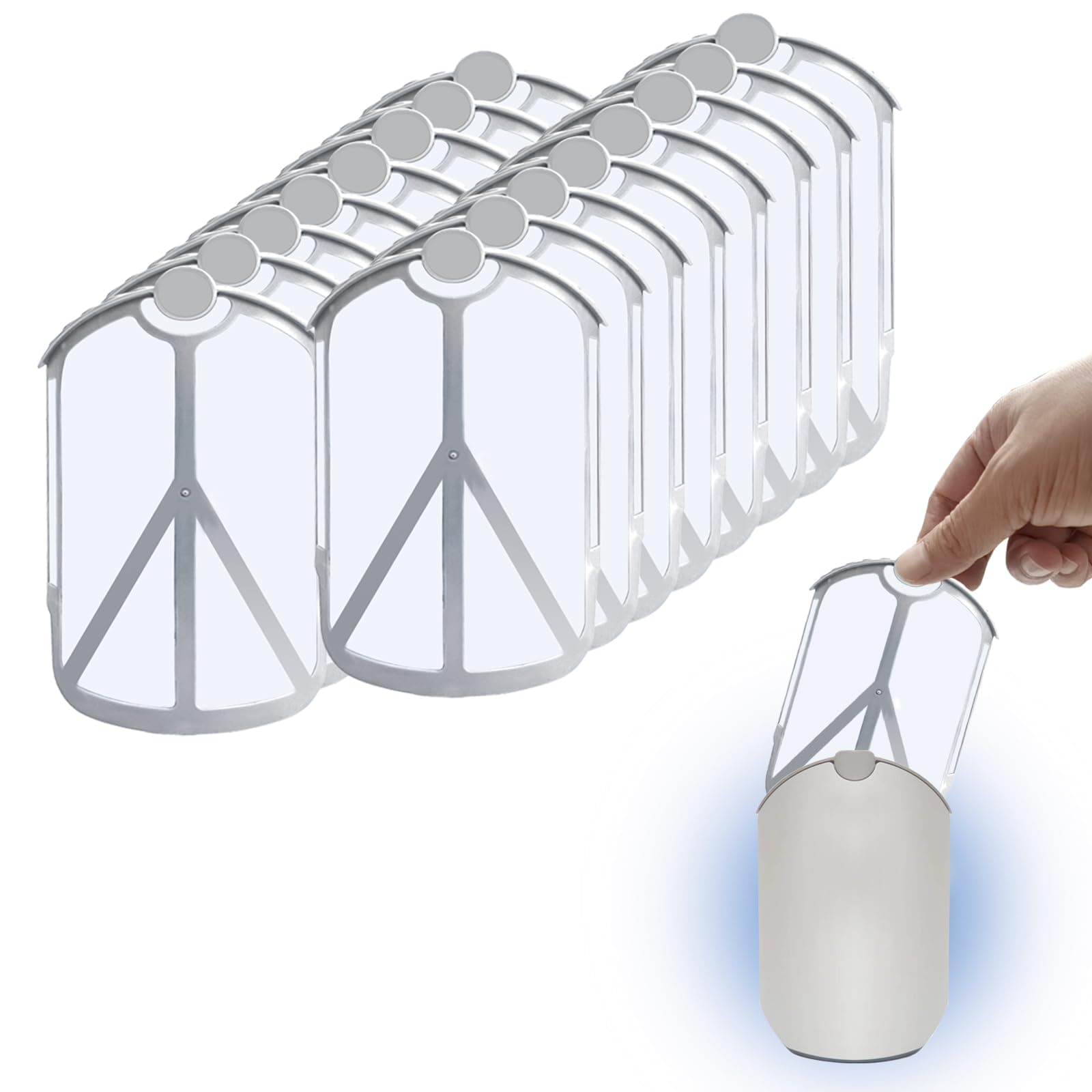 16 Pack Refill Cartridge Kit Compatible with Zevo Refill M364 Compatible with Zevo Max Plug-in Light M364A