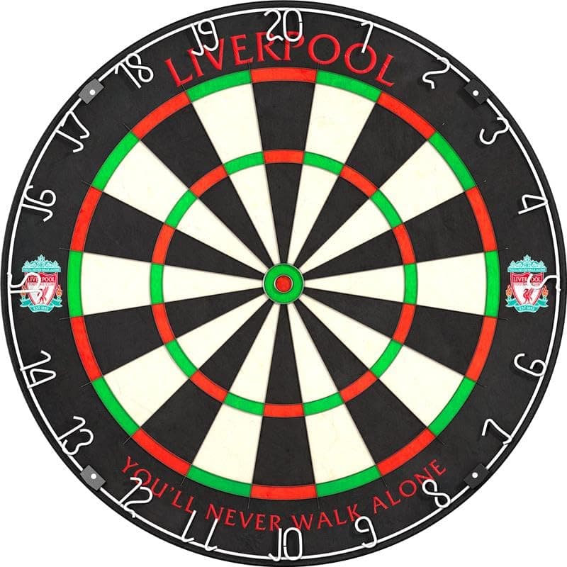 FOCO Officially Licensed Liverpool Football Club Dart Board, Darts Dartboard The Reds FC (DB153)