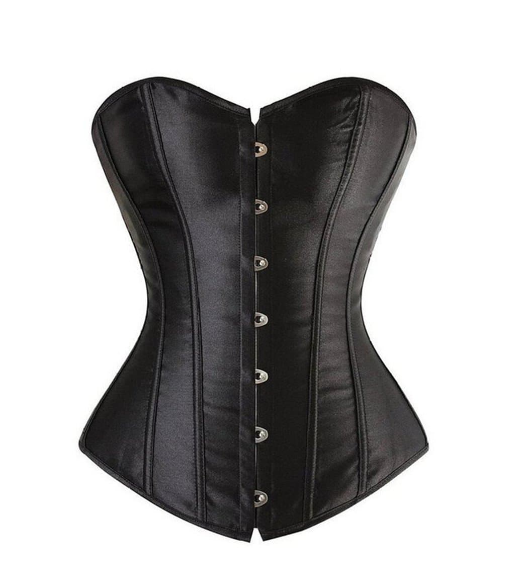 frawirshau Corsets for Women Plus Size Black Corset Sexy Bustier Corset Top Lingerie