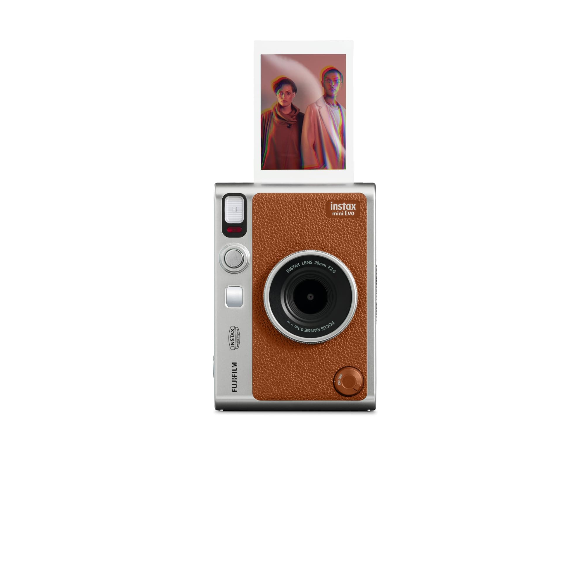 Instax Mini EVO Instant Camera - Brown