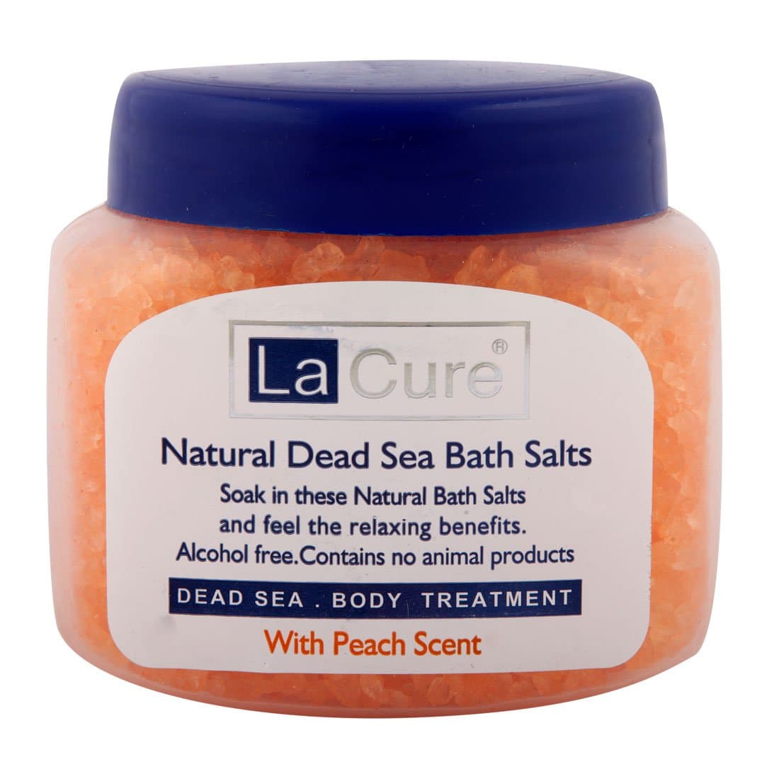 La Cure Natural Dead Sea Mineral Bath Salts (1.2lb) - Peach