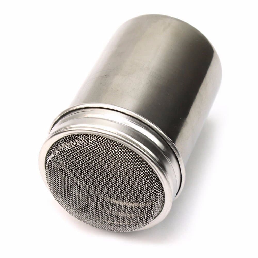 DDLBiZ DDLBiZ Praktischer Edelstahl-Streuer für Schokolade, Puderzucker, Zucker, Salz, Kakao, Mehl, Kaffee 1pc