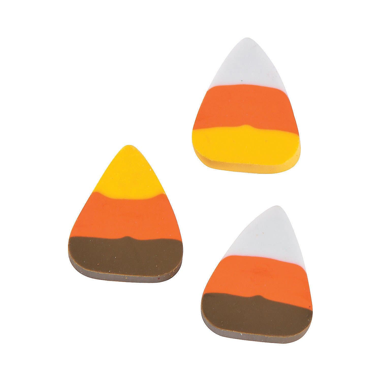 Mini Candy Corn Erasers - 144 Pieces - Educational and Learning Activities for Kids