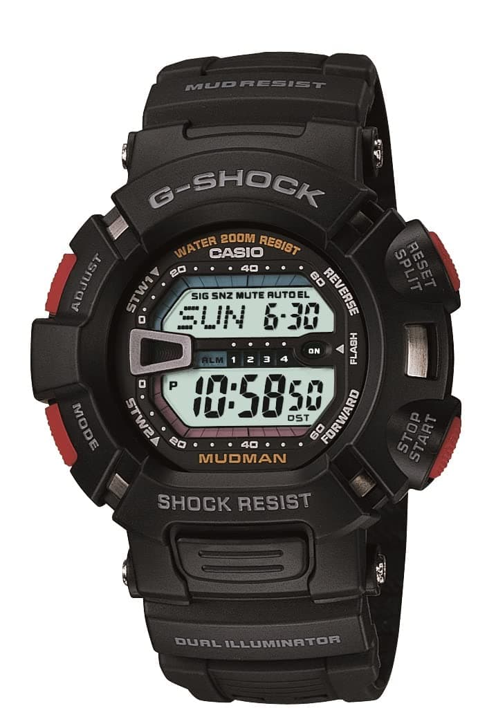 Casio Men's G9000-1V G-Shock Mudman Digital Sports Watch