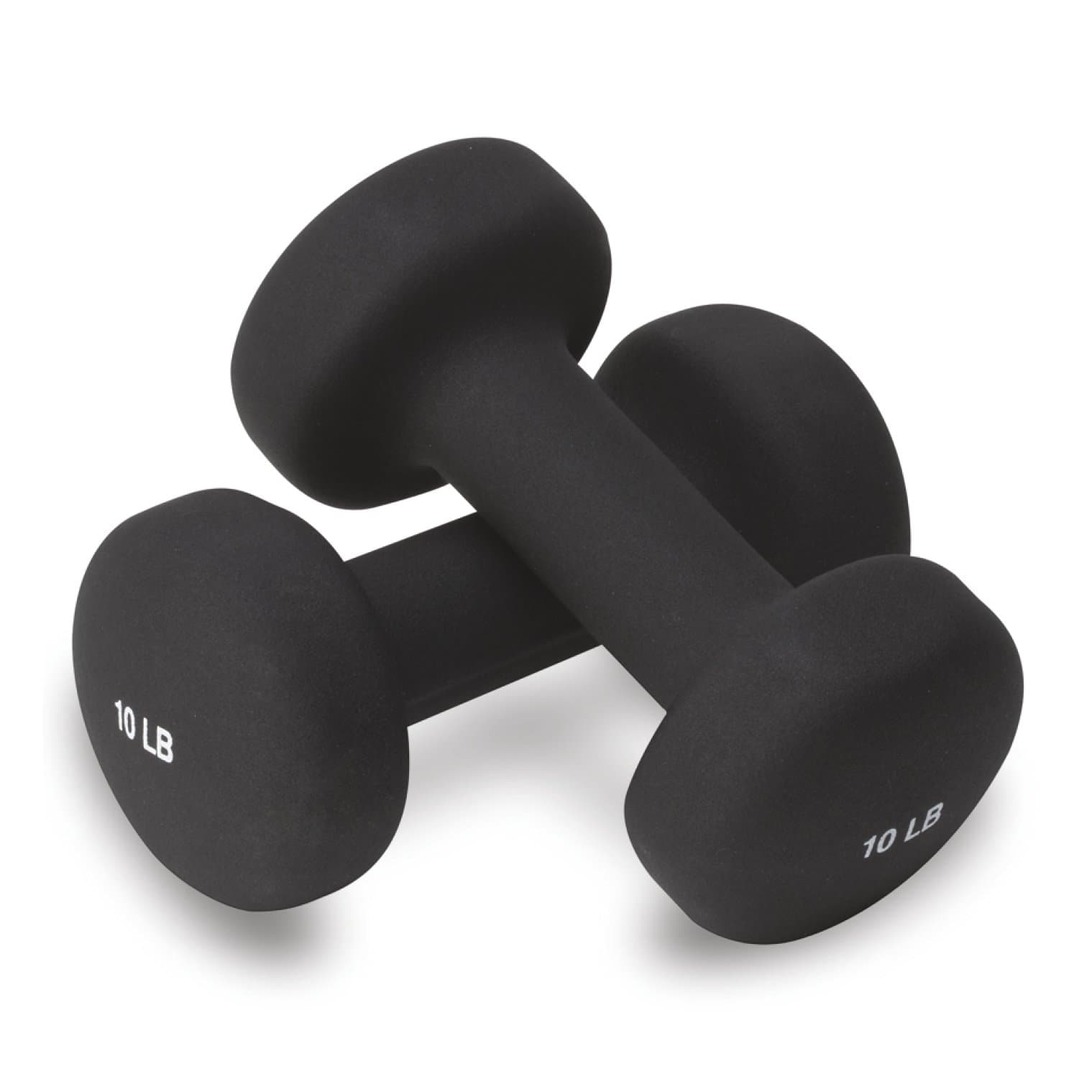 Valeo Neoprene Hand Weights for Fitness Training, Includes Exercise Wall Chart