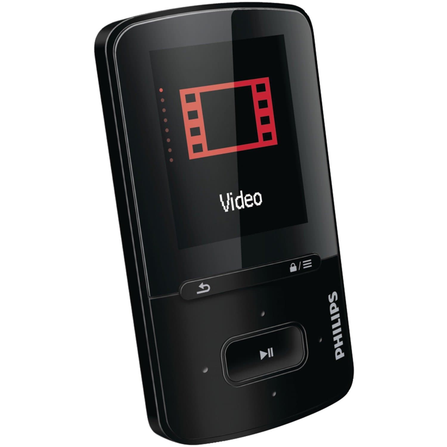 Philips SA4VBE08KF/37 GoGEAR Vibe MP3 Players - Black