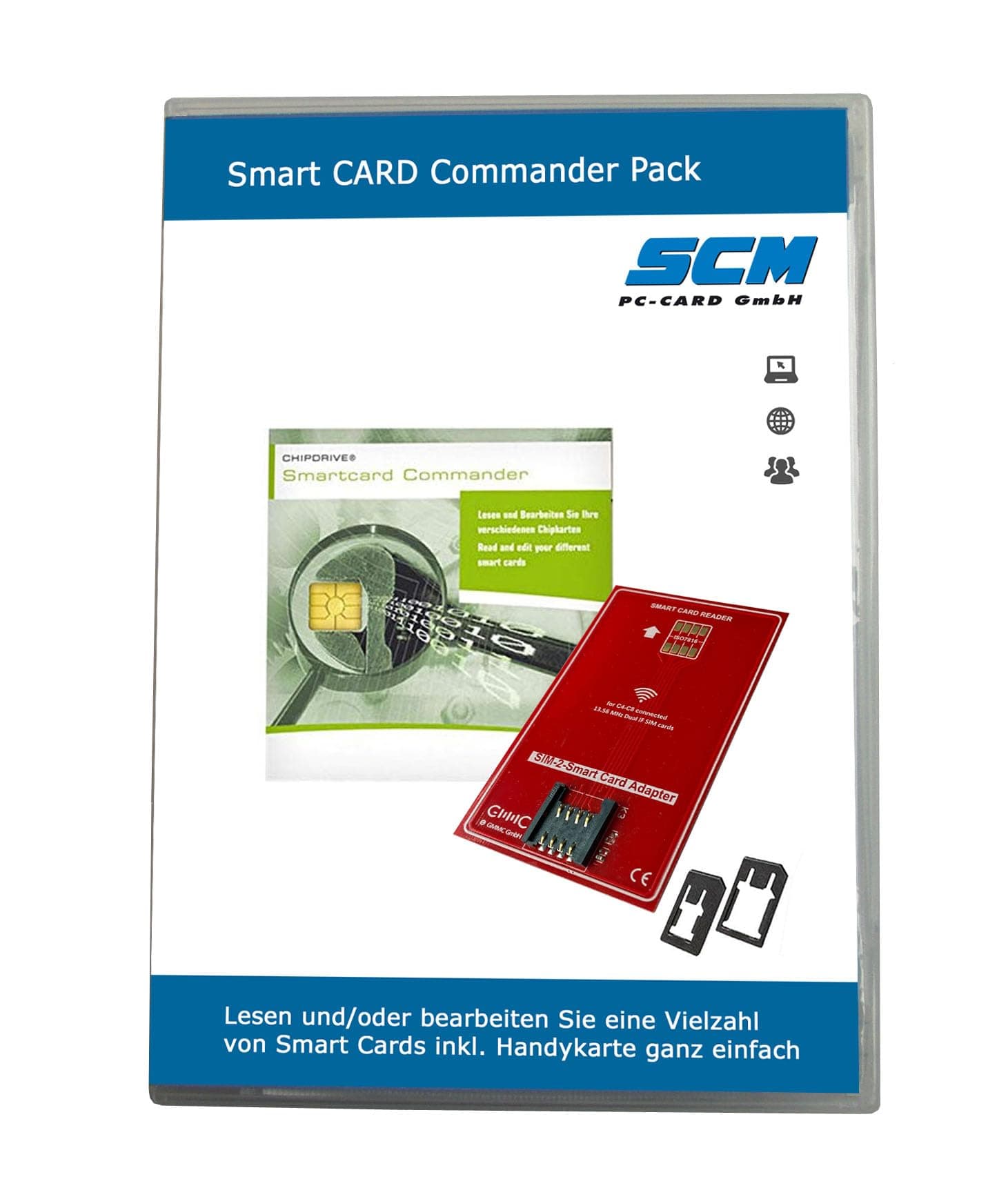 Smart Card Commander Pack - Chipdrive Software Smartcard Commander Professional Plus