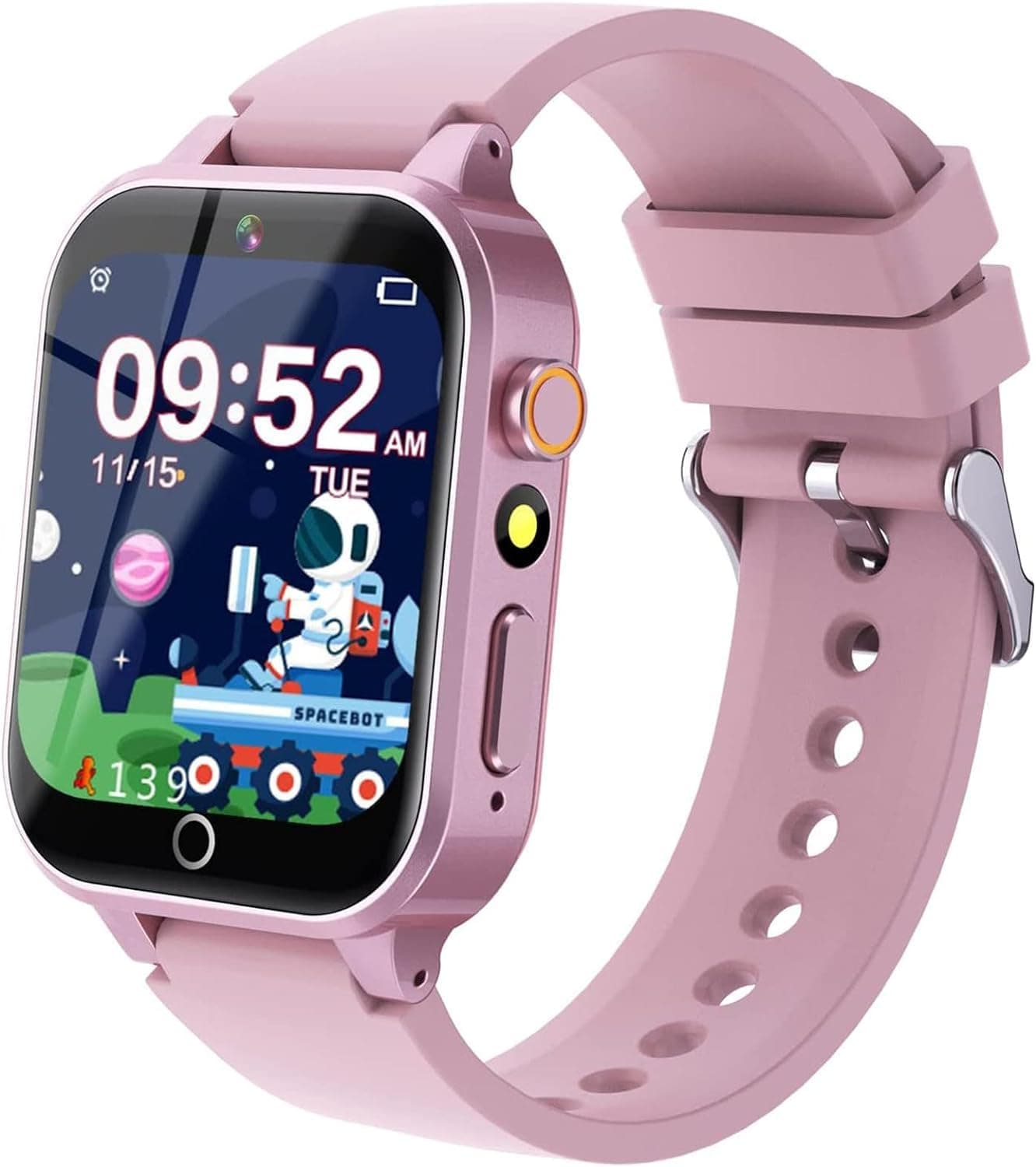 Kids Smart Watch Boys Girls - Smart Watch Smartwatch HD Touchscreen Camera 39 Games Music Player Video Alarm Step Counter, Kids Watch for Boys Girls Toys Birthday Gifts for 4-12 Years Old