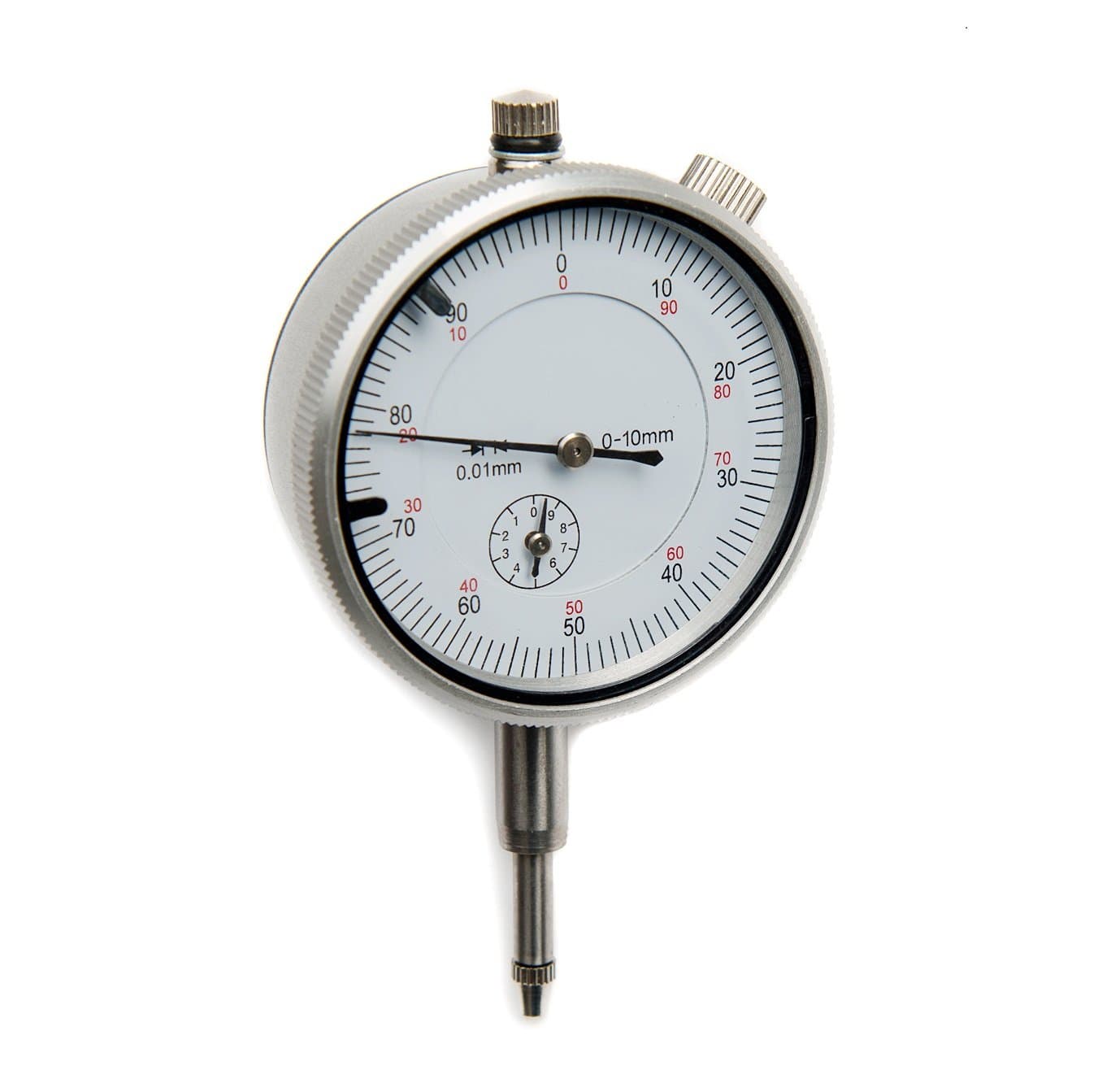 0-10mm Dial Indicator Clock Gauge DTI 0.01mm Large Dial