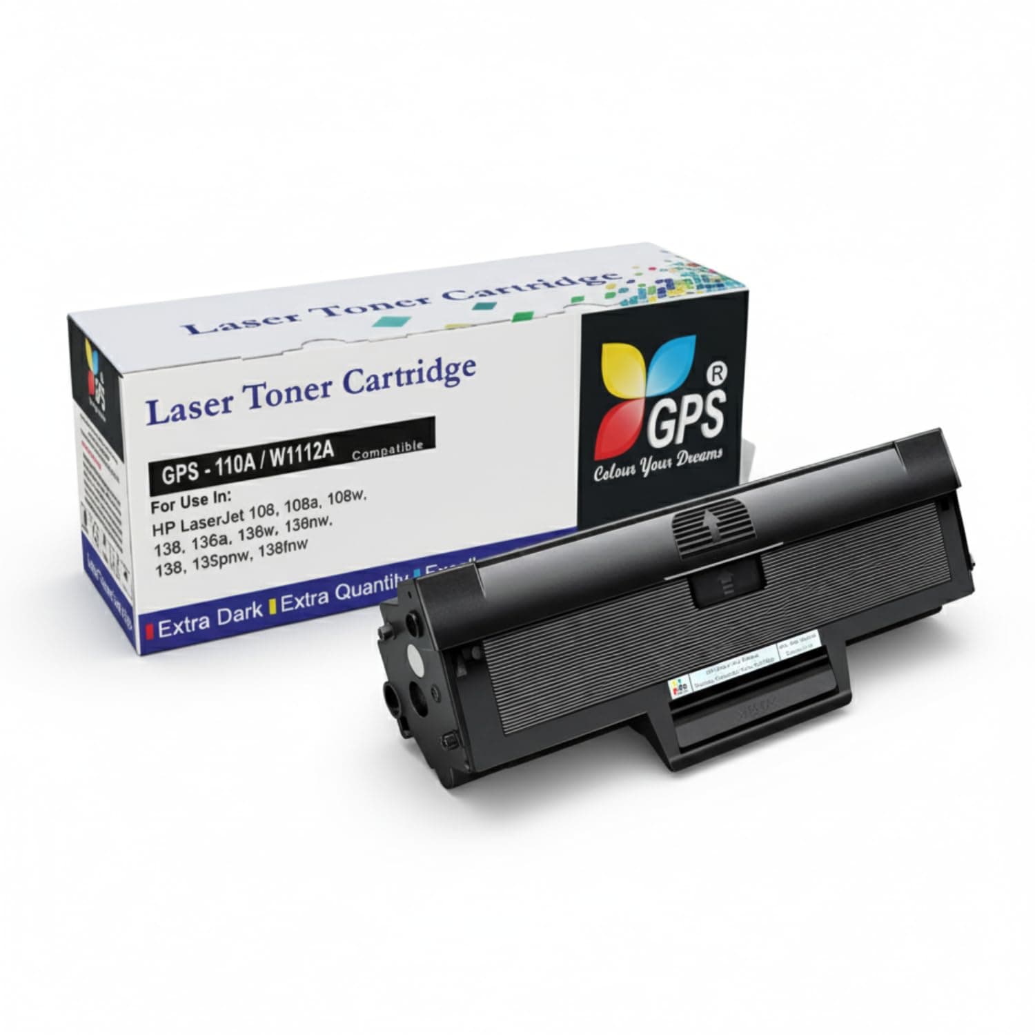 110A Toner Cartridge Compatible for HP LJ Printer 108, 108a, 108w, 136, 136a,136w, 136nw, 138, 138pnw, 138fnw (110A - 1pcs)