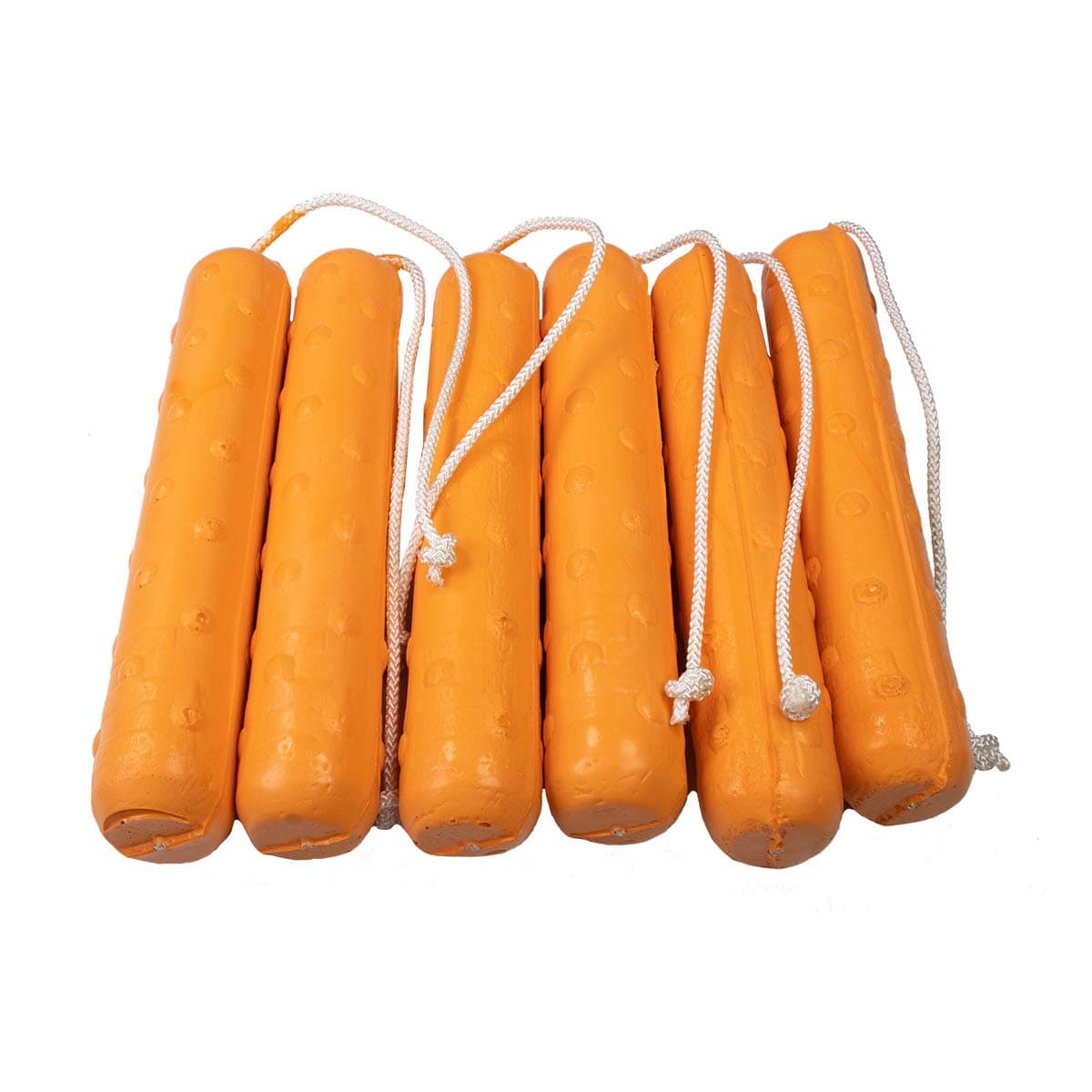 Super Hunting Dog Training Dummy - 2 Inch (6 PACK, Orange)