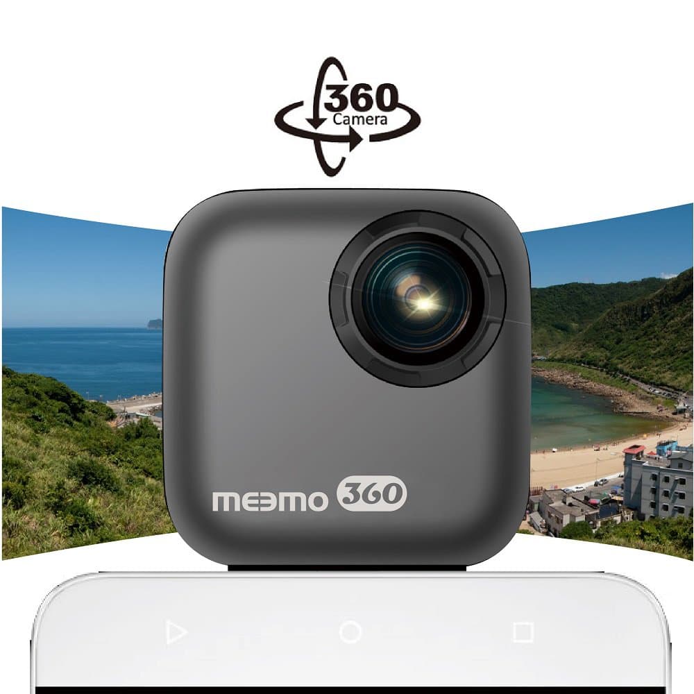360 Degree Panoramic Camera 3K Weight 40g Attachable Camera Shot with Type C or Micro USB on Mobile Phone with Android 5.0 or Higher