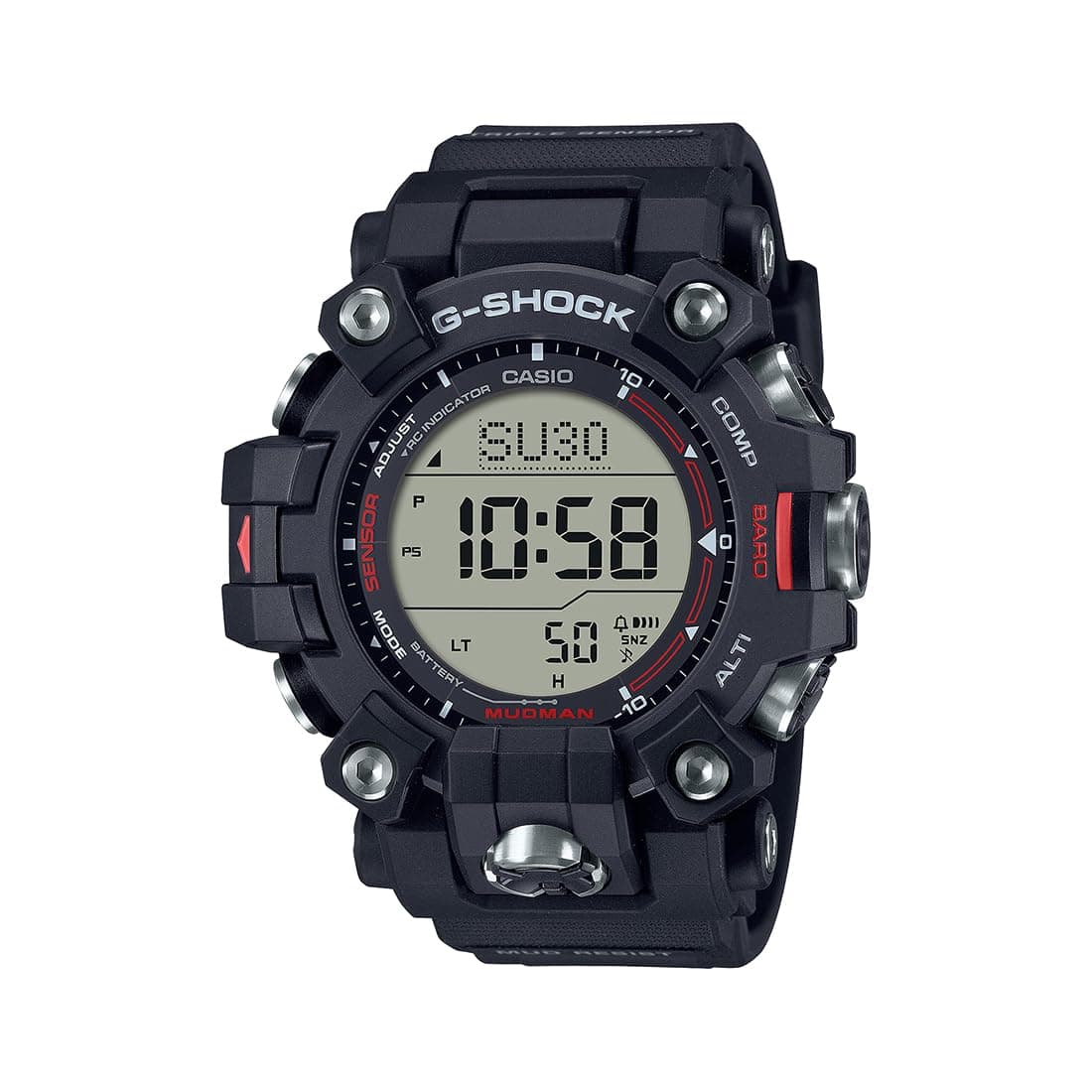 G-Shock GW-9500-1DR Digital Dial Black Resin Strap Men's Watch Mud Resistant Tough Solar G1444