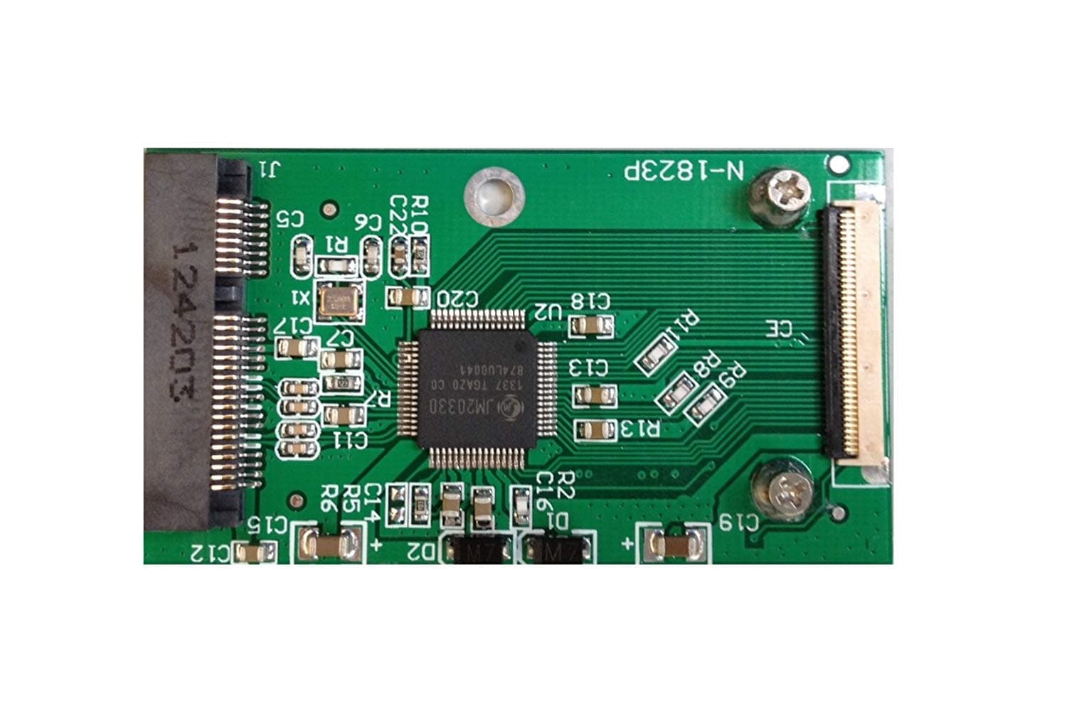 mSATA SSD to 40 Pin ZIF Adapter Card as Toshiba or Hitachi ZIF HDD