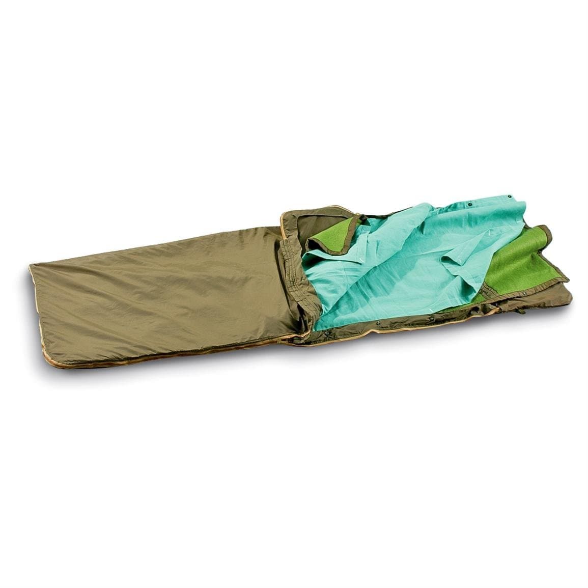 Czech 3 Piece Army Military Sleeping Bag Water Resistant Nylon