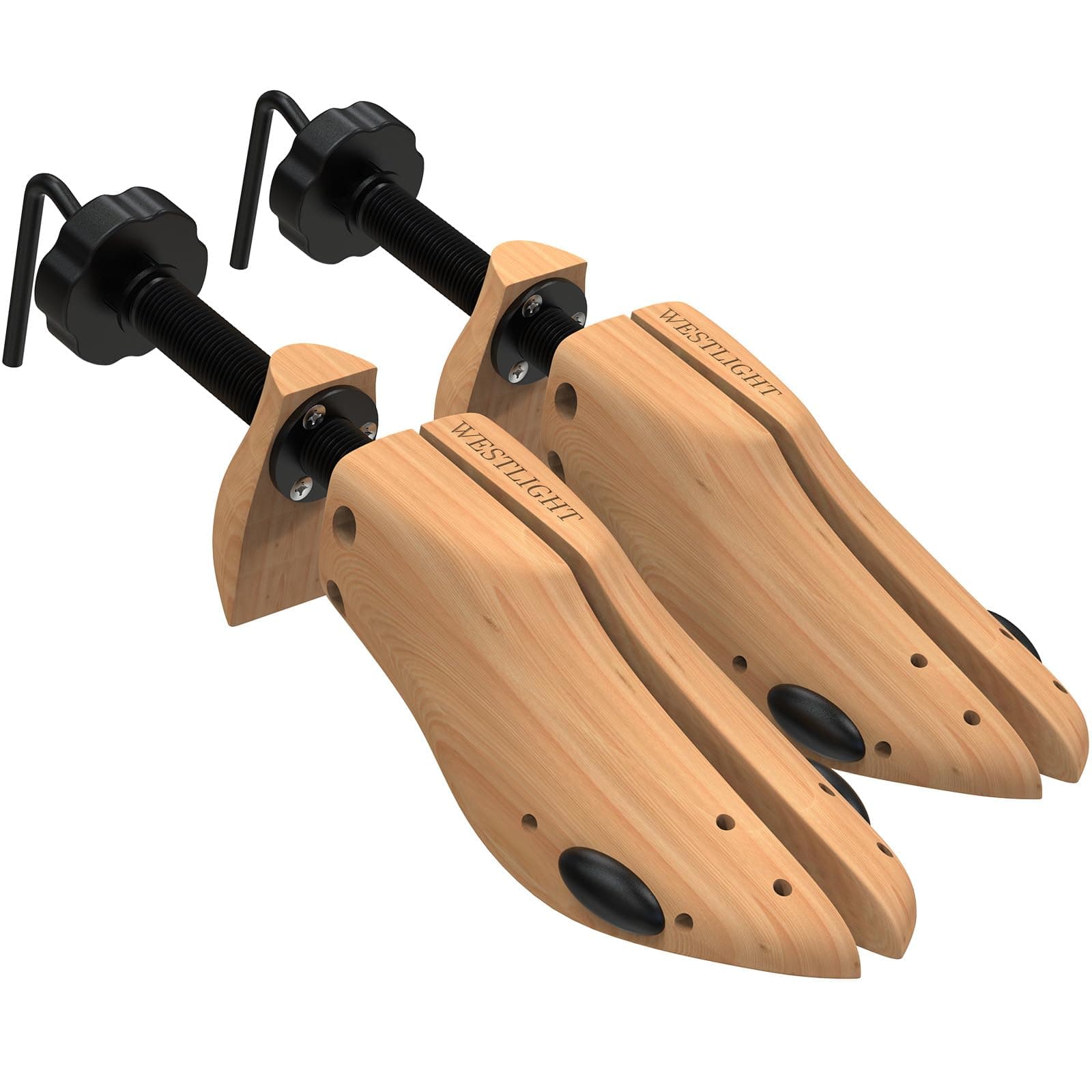 Shoe Stretcher Women，2-Way Wood Shoe Stretcher Shoe Tree for Wide Feet, Loosen Tight Shoes Women’s Size 5.5-10