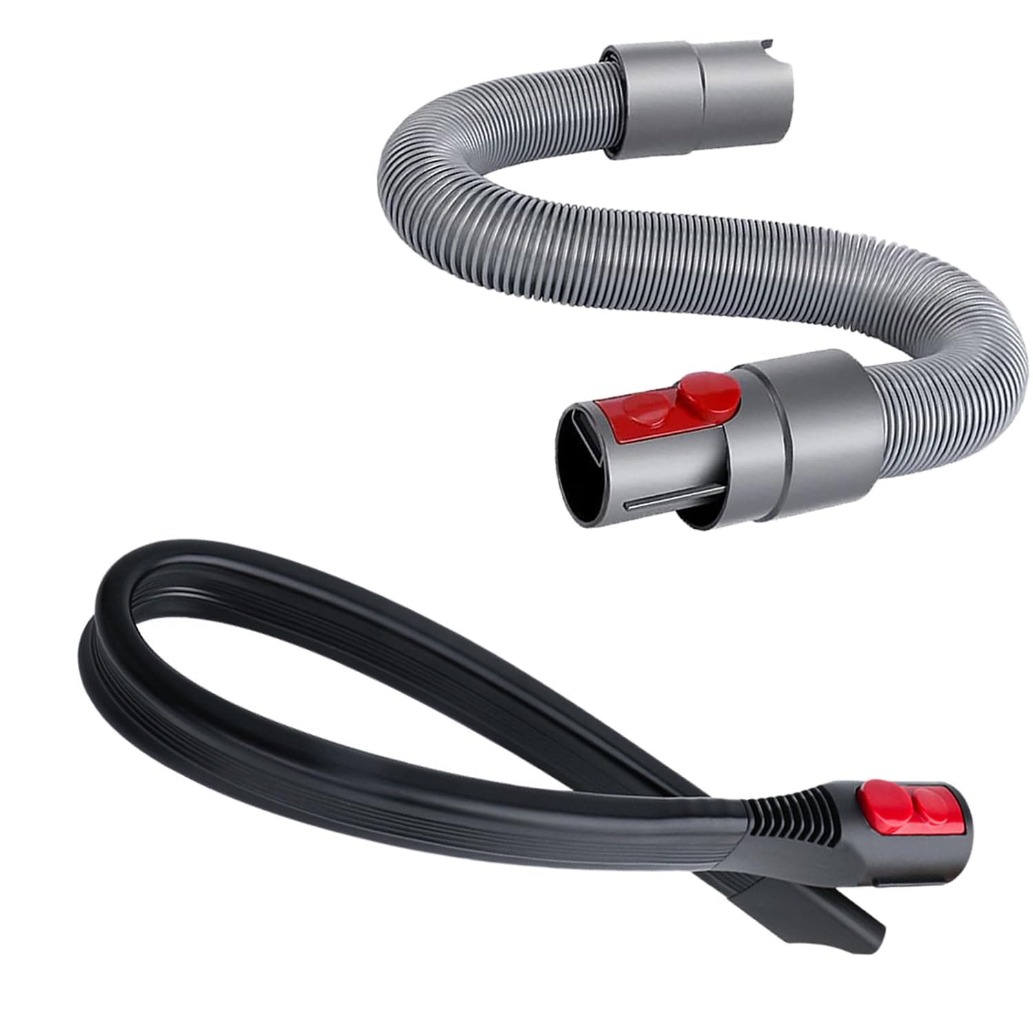 23'' Flexible Crevice Tool & Extension Hose Attachments for Dyson GEN5 V15 V12 V11 V10 V8 V7 Cordless Vacuum, Perfect Cleaning Replacement Accessories Bundle for Dryer Vent,Car Detailing,Corners,Gaps