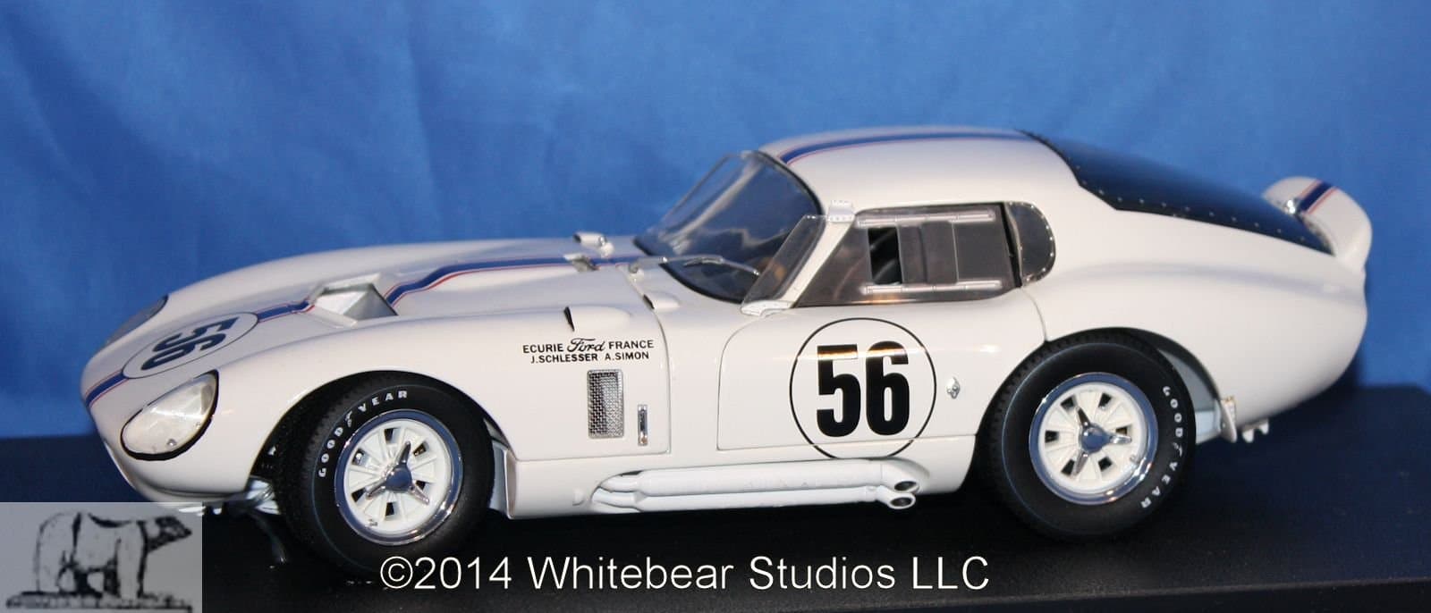 Exoto 1/18 Scale 1965 Cobra Daytona Coupe The Ford of France Coupe