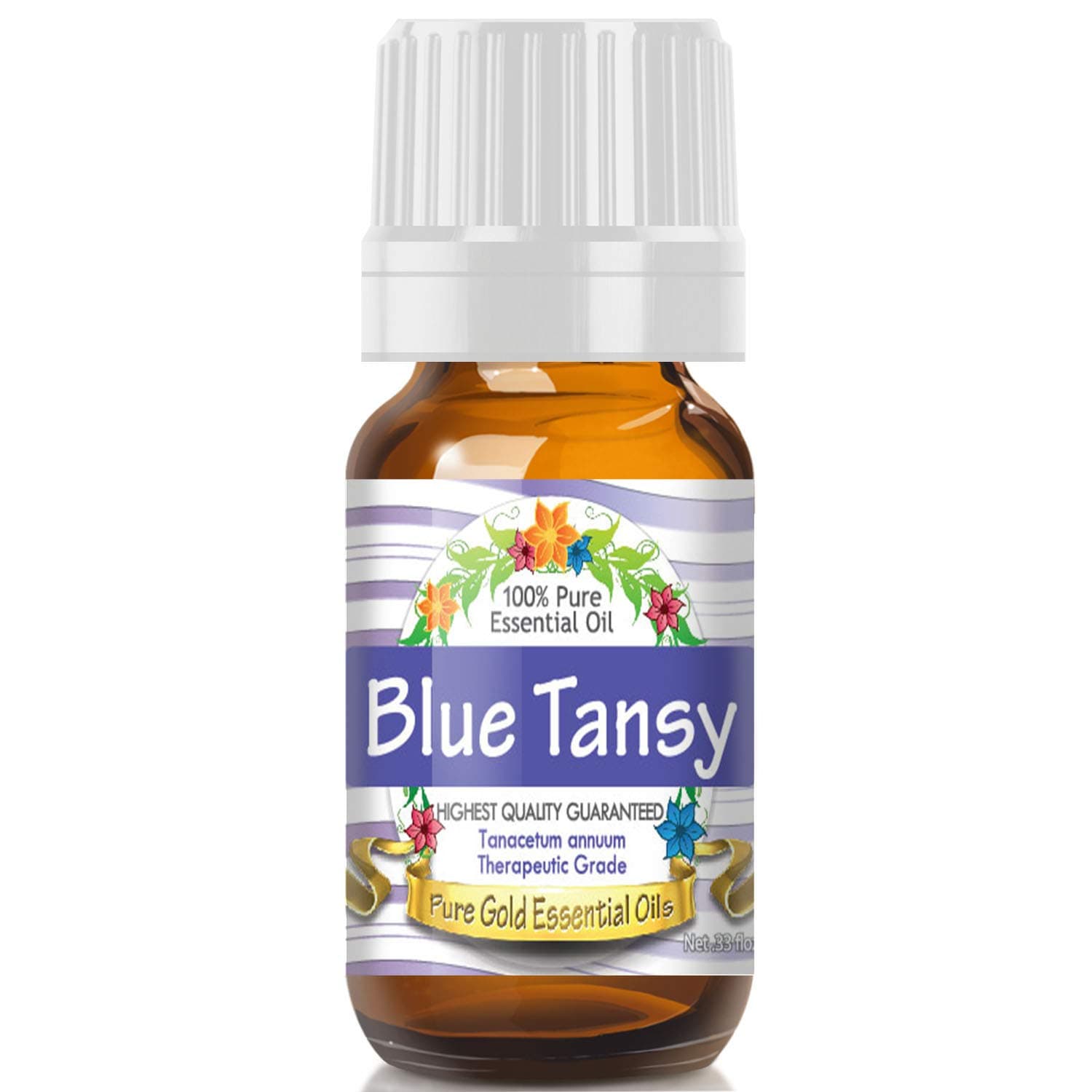 Tansy (Blue) Essential Oil - 0.33 Fluid Ounces
