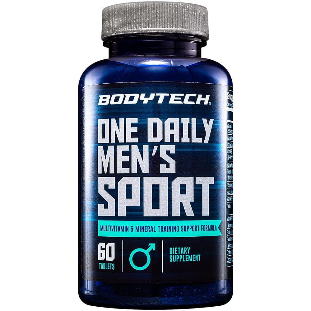 BODYTECHMen's Sport One Daily Multivitamin & Mineral - Training Support Formula - 60 Servings (60 Tablets)