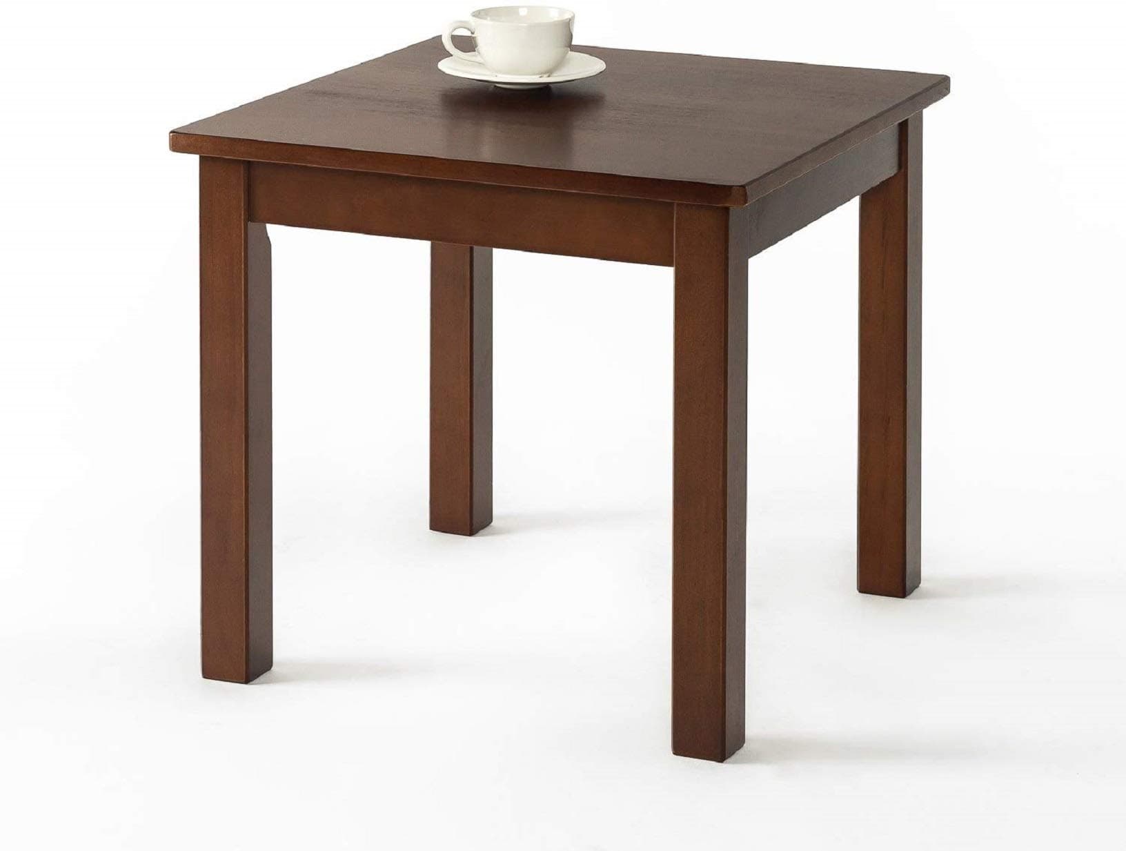 Zinus Damion Espresso Wood Side Table