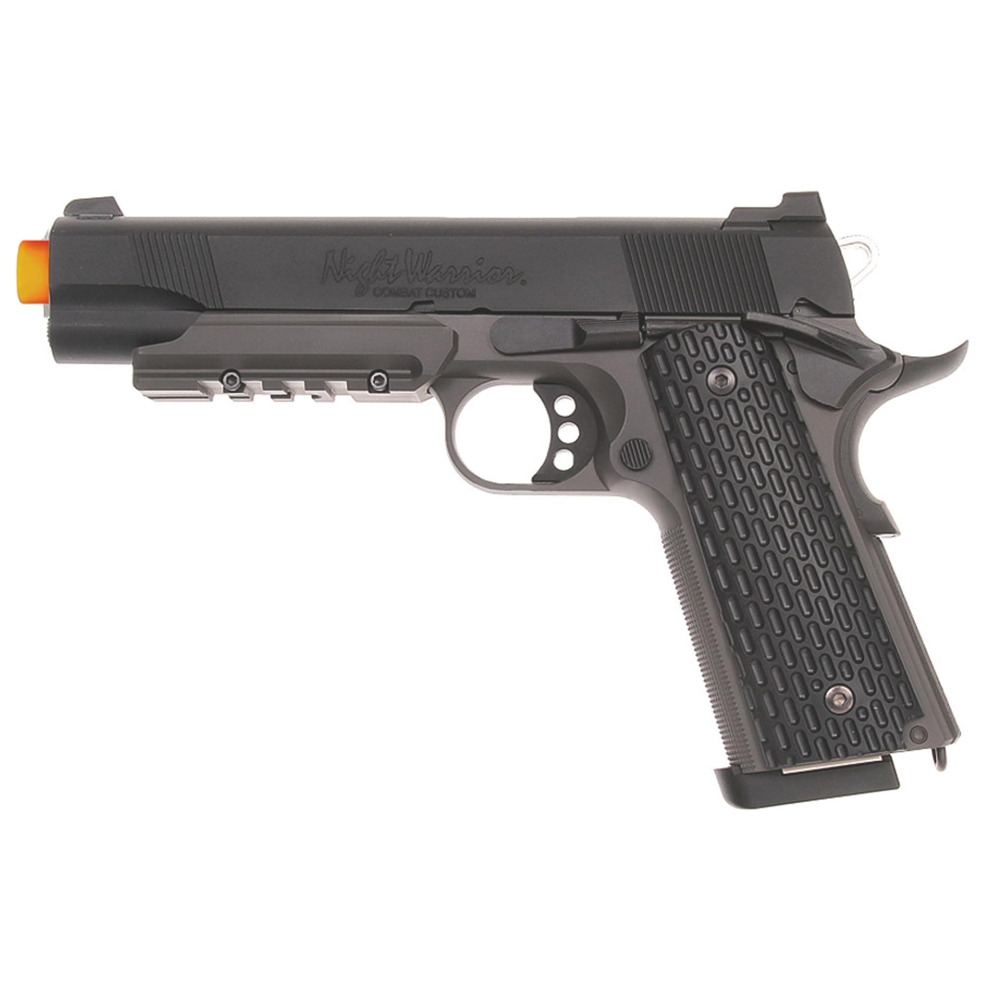 Tokyo Marui 1911 Night Warrior Hi-Kick Hi-Grouping Gas Blowback Pistol