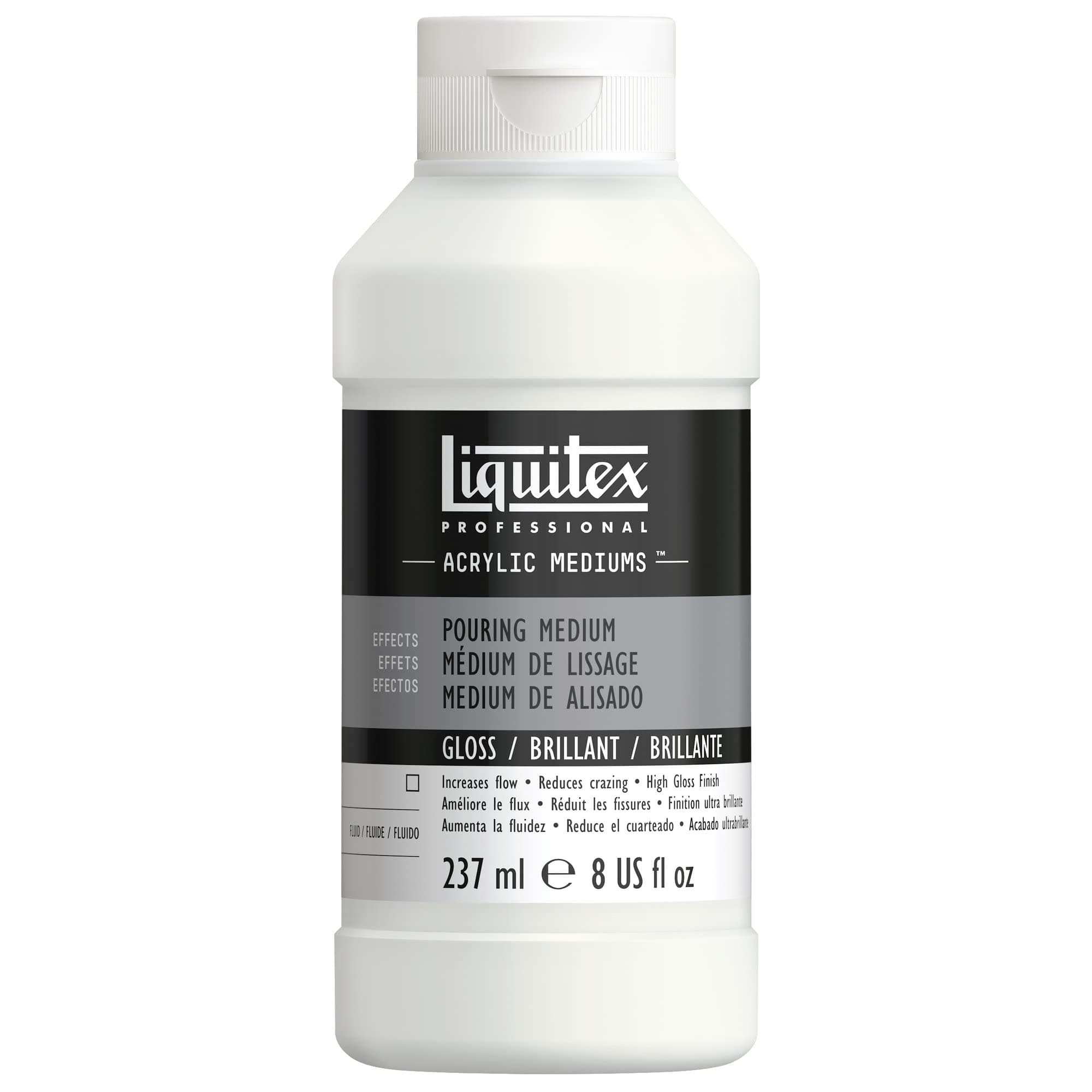 liquitex professional pouring effects medium, 8-oz- Multi color