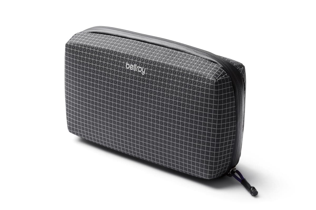 Tech Kit, tech accessories zip pouch (power bank, phone charger, cables, earbuds)