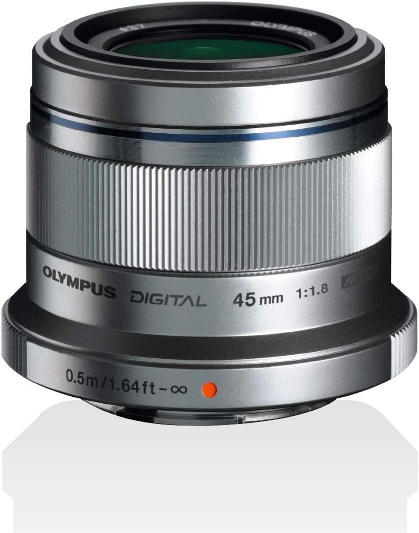 Olympus M.ZUIKO DIGITAL 45mm 1:1.8 SLR Standard lens Silver