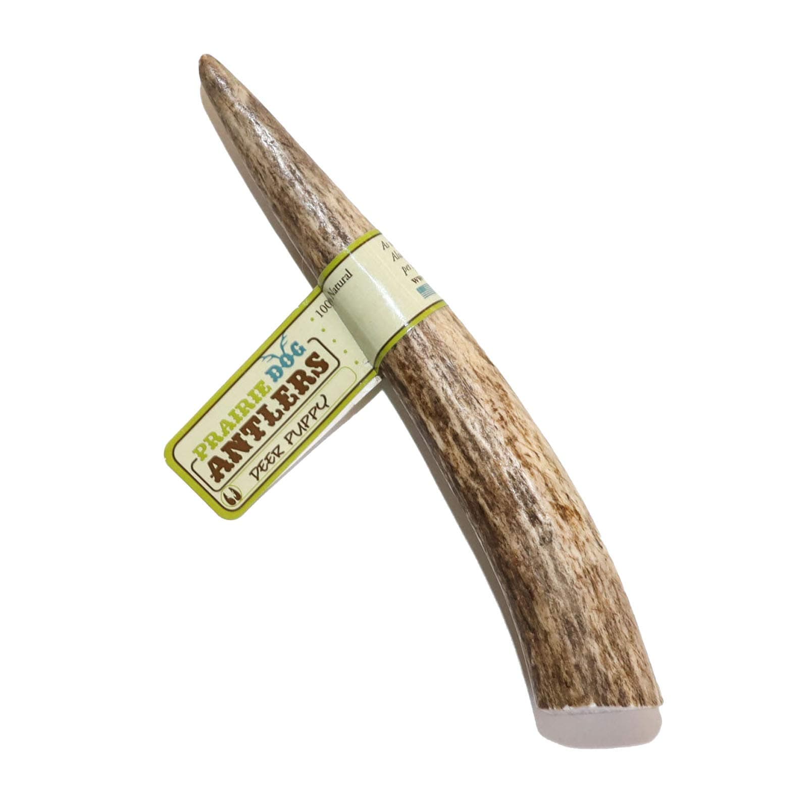 Prairie Dog Pet Products Deer Antler, Puppy (Assorted Color)