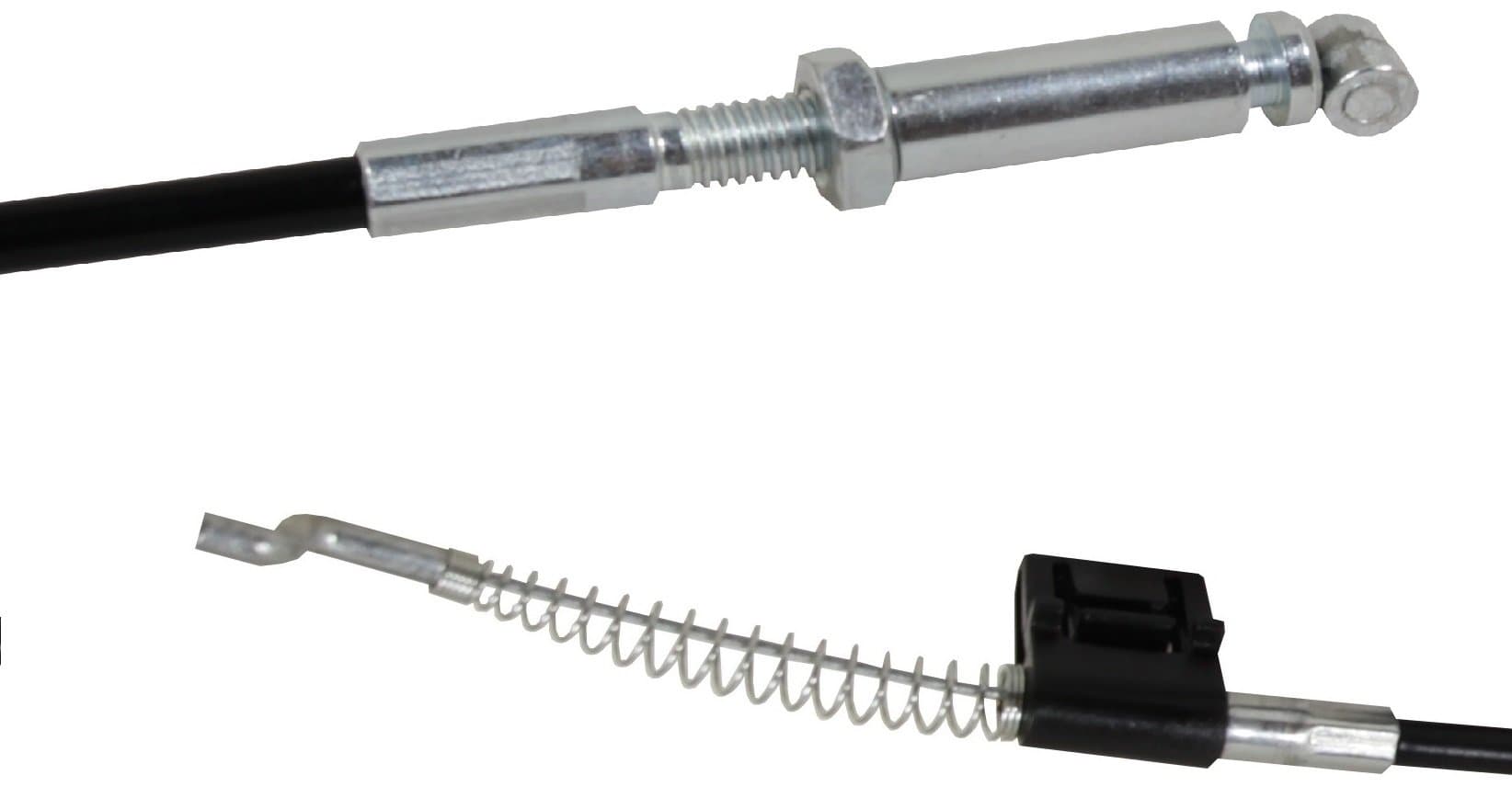 RRRP - Reliable Recliner Replacement Parts - (3.5" Spring Exposed Length) - Universal Cable Only with S / Z hook fits Ashley and Major Recliner Brands Couch Style Pull Chair Release Handle for Sofa