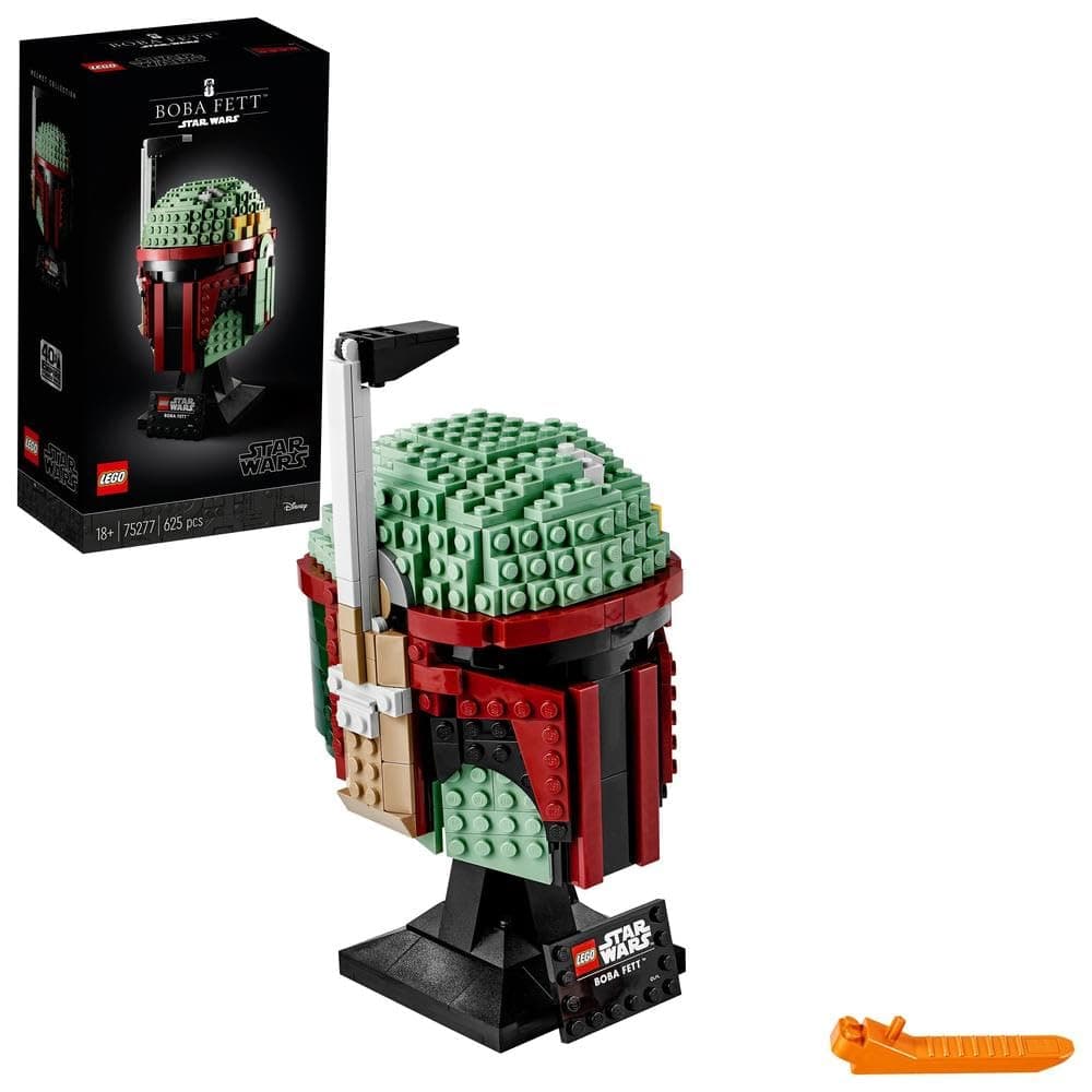 Star Wars Boba Fett Helmet 75277 Collectible Building Kit (625 Pieces)