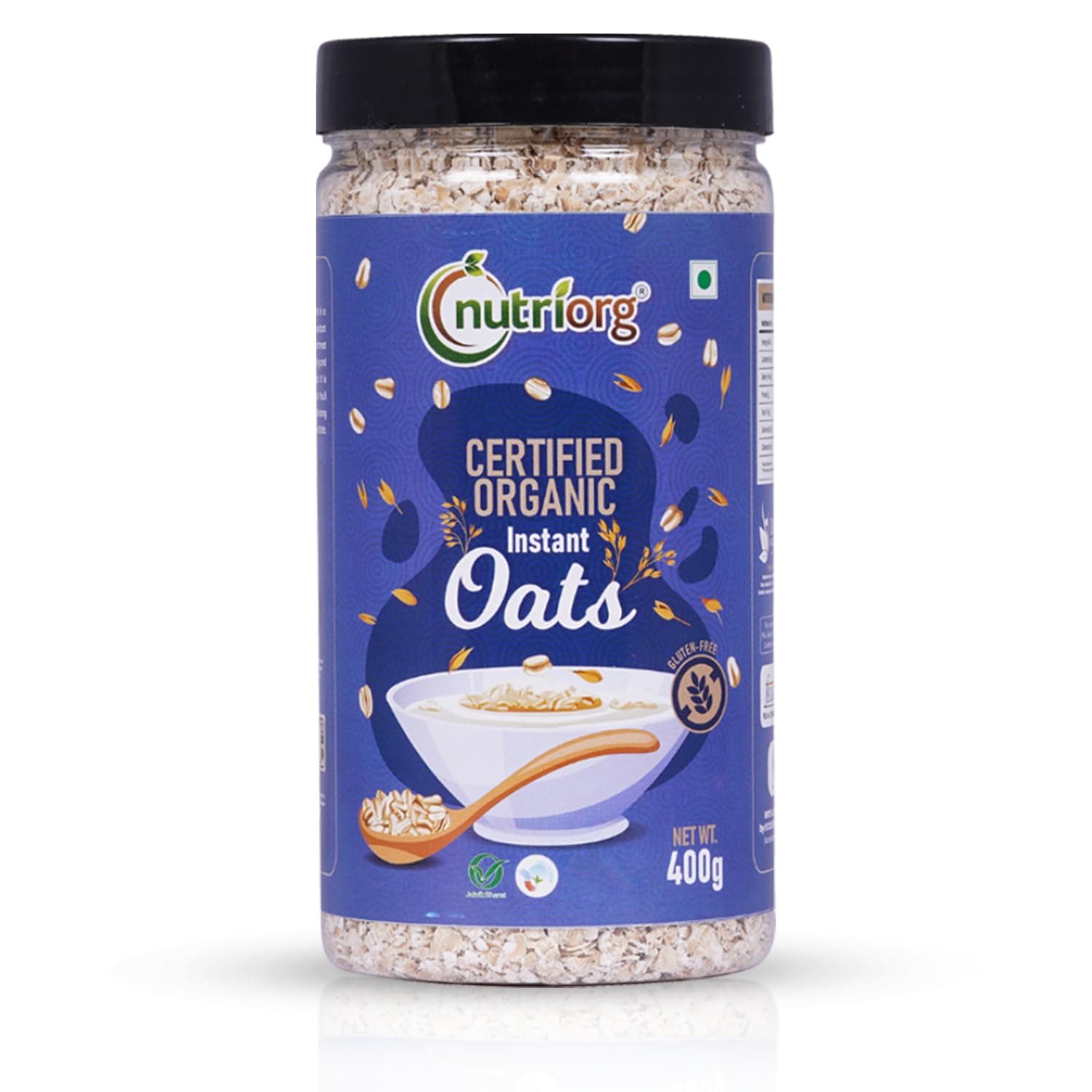 Certified Organic Instant Oats (400g)