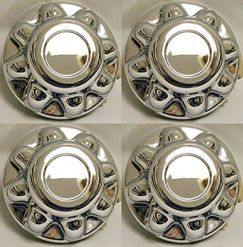 Set of 4 - PHOENIX QT765CHN-x4, 16" WHEEL ABS CHROME PLATED WHEEL COVER, HUB CAP for 16" TRAILER WHEEL with Eight -13/16" LUG NUTS