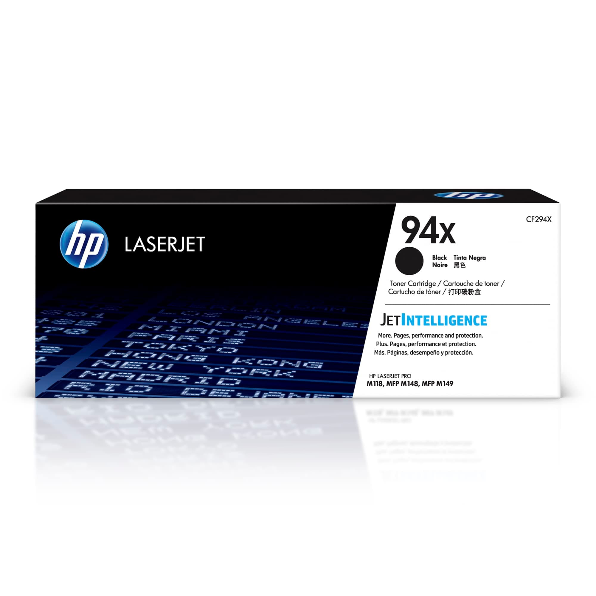 HP CF294X 94X High Yield Original LaserJet Toner Cartridge, Black, Single Pack
