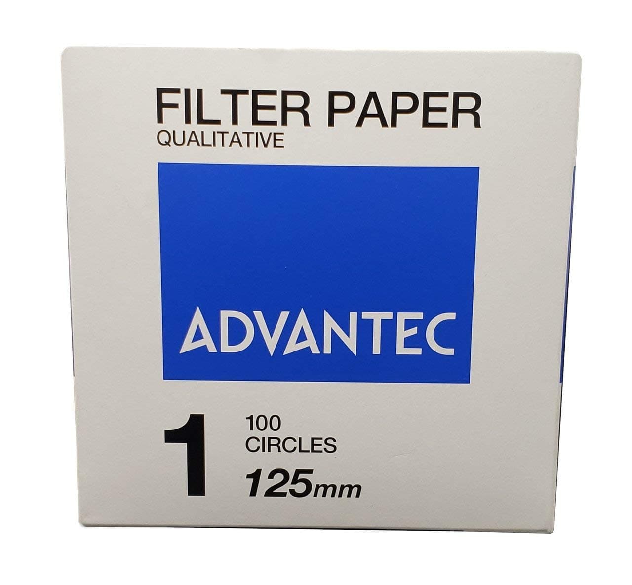 N0112.5CM Qualitative Filter Paper, No. 1, 0.20 mm Thickness, 125" Length (Pack of 100)
