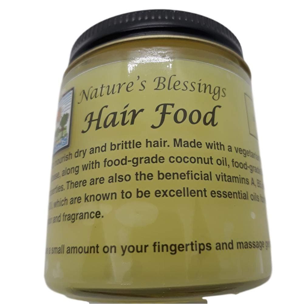 Hair Food Vegetarian Formula for Dry Brittle Hair (All Natural Ingredients)