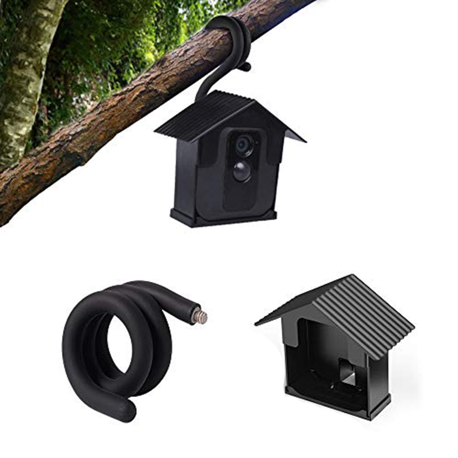 【Upgraded Version】 Koroao Blink XT2 Twist Mount Protective Weatherproof Housing + Flexible Twist Mount Pod Outdoor Mount Compatible with Blink XT/XT2 Camera. (Housing Bracket&pod)