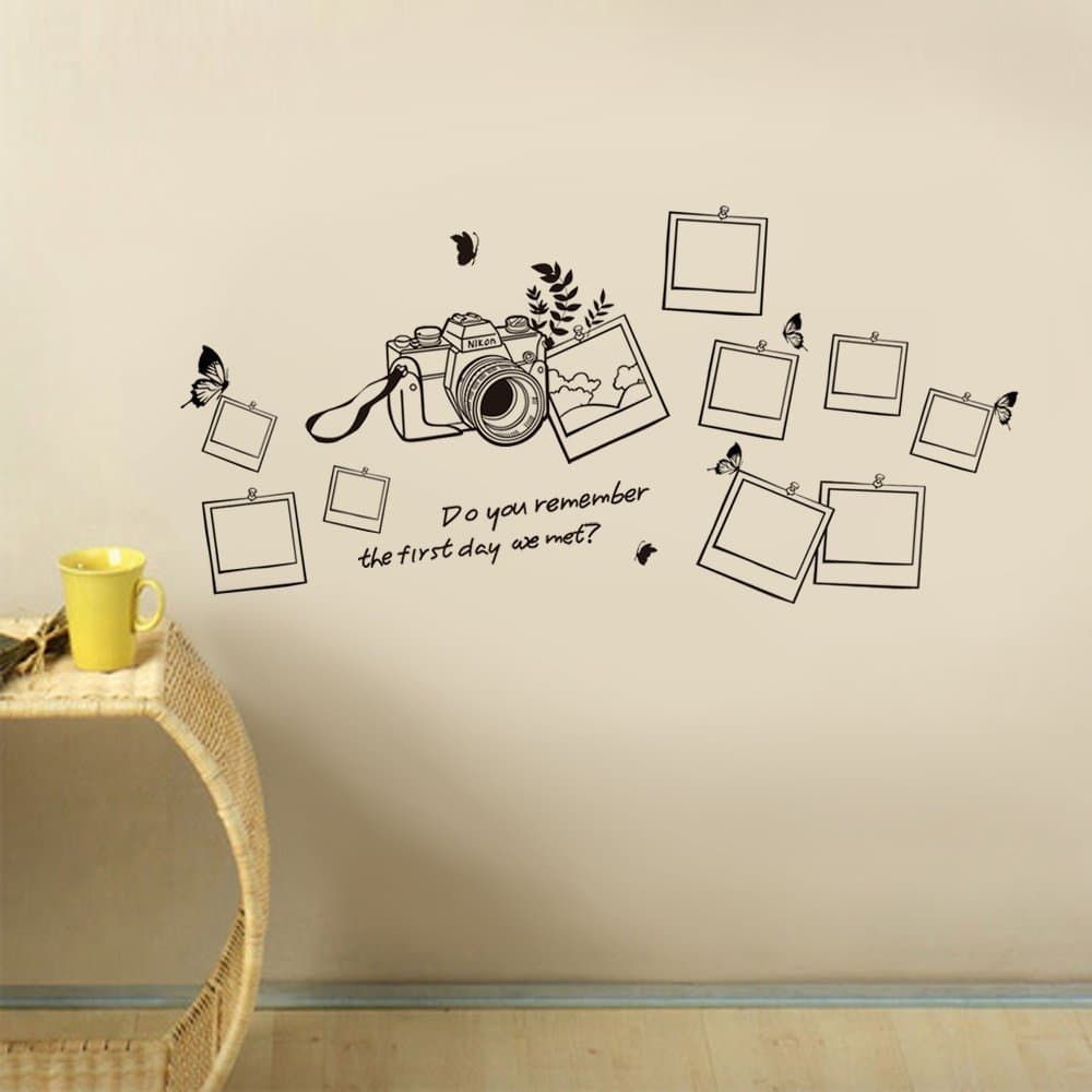 WALPLUS Removable Wall Stickers for Kids: Nursery, Bedroom, Playroom Decor - Animal, Princess & More