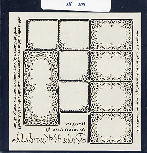 Dollhouse Miniature Jeannetta Kendall Placemats