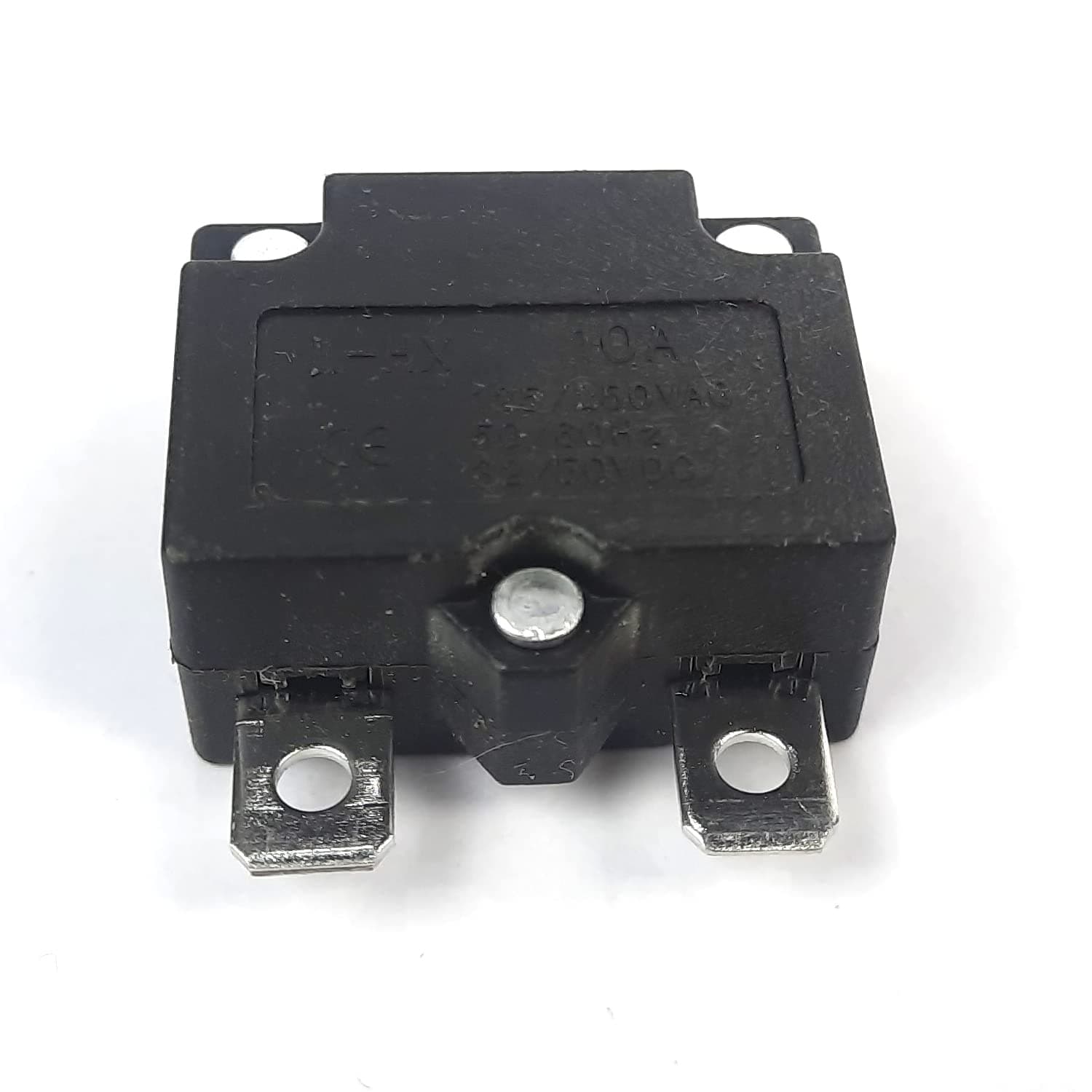 15A 125/250Vac 50Vdc Switch Circuit Breaker for Children Ride On Toy Car And Bike Accessories, Original Automatic Reset Relay Fuse Therma Current Overload Protector (Pack of 2)