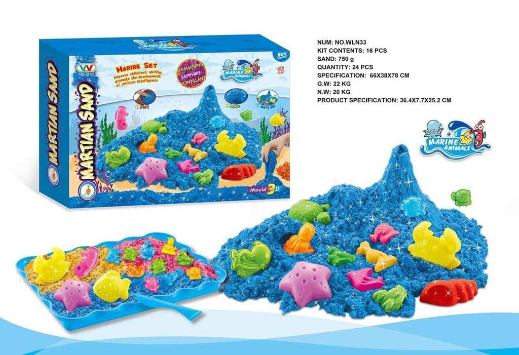 Martian Sand Marine Animals (Marine Set-3D Magic Sand)