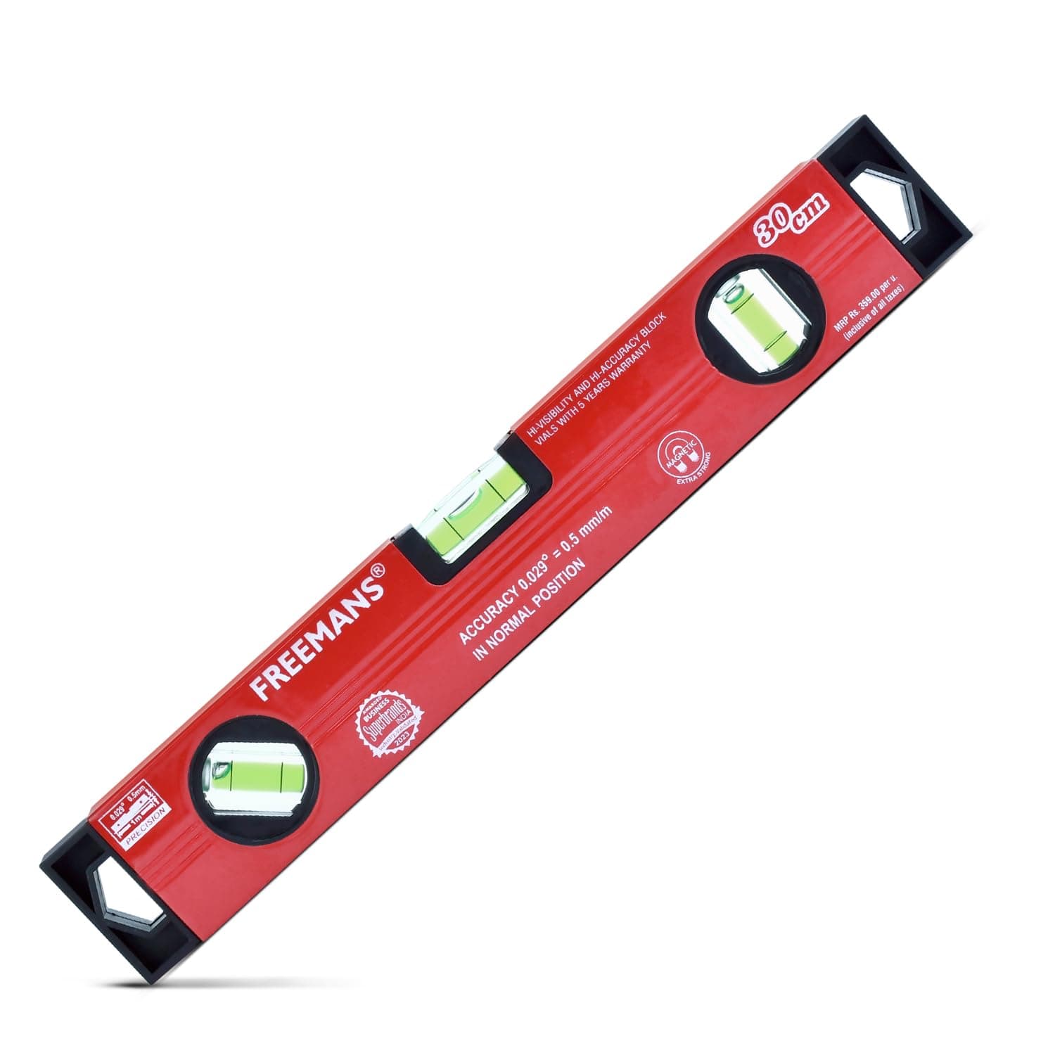 FREEMANS - Box Section Aluminum Spirit Level (30)