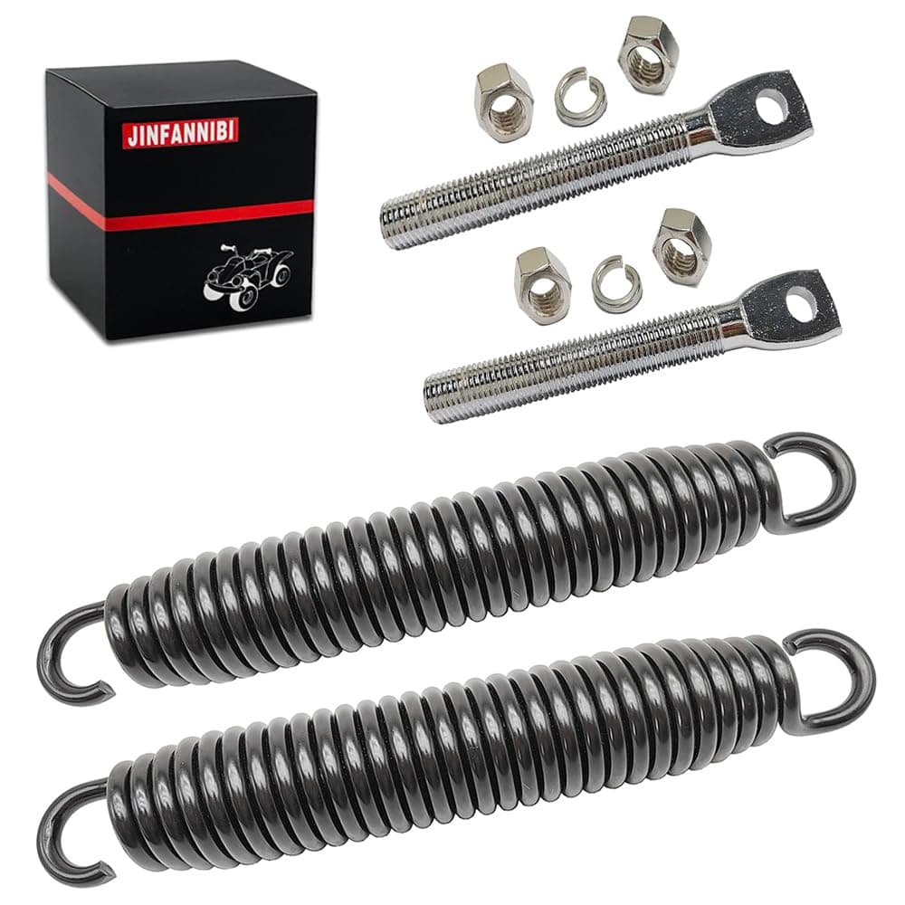 JINFANNIBI2Pc Snow Plow Trip Spring with Eyebolts Kit for Meyer Snowplow 07017 Western 90493 Meyer 09124